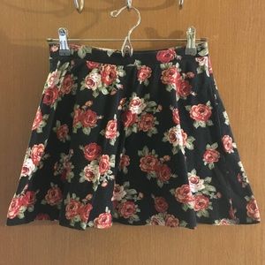 Floral Skater Skirt
